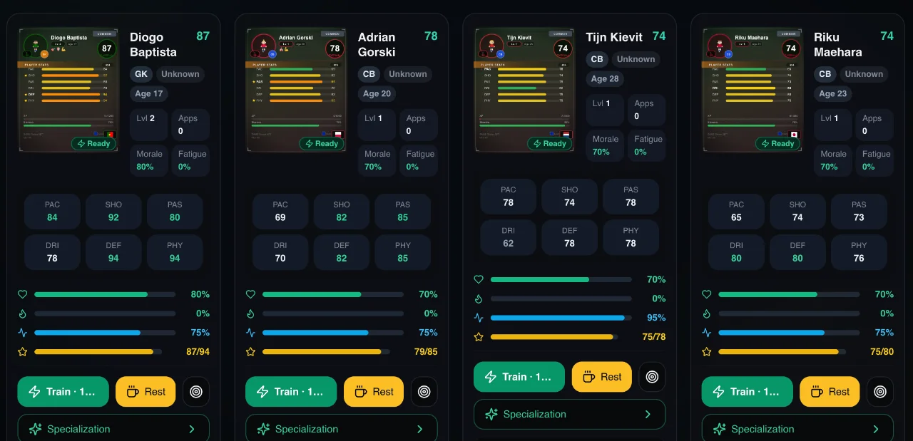 SAME Striker screenshot 2