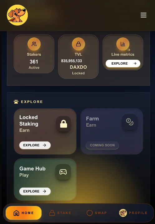 DaxDoge Hub screenshot 1